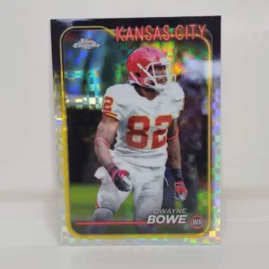 Topps Chrome Football 2024 | #100 Dwayne Bowe - Kansas City Chiefs | X-Fractor