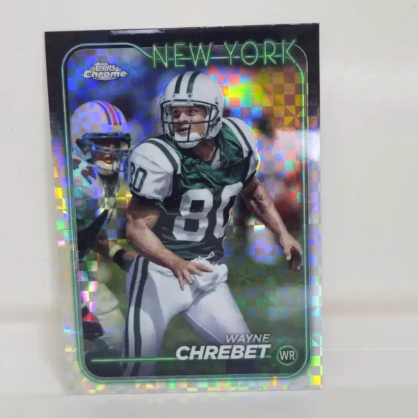 Topps Chrome Football 2024 | #149 Wayne Chrebet - New York Jets | X-Fractor