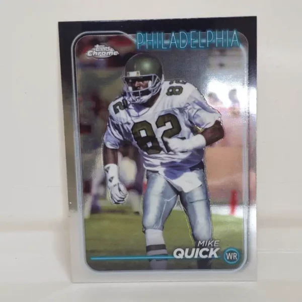 Topps Chrome Football 2024 | #159 Mike Quick - Philadelphia Eagles