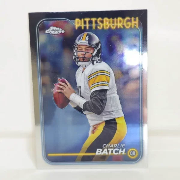 Topps Chrome Football 2024 | #168 Charlie Batch - Pittsburgh Steelers