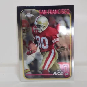 Topps Chrome Football 2024 | #176 Jerry Rice - San Francisco 49ers