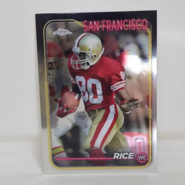 Topps Chrome Football 2024 | #176 Jerry Rice - San Francisco 49ers