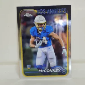 Topps Chrome Football 2024 | #212 Ladd McConkey - Los Angeles Chargers | Rookie Card