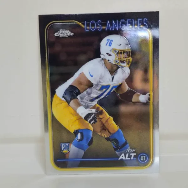Topps Chrome Football 2024 | #237 Joe Alt - Los Angeles Chargers | Rookie Card