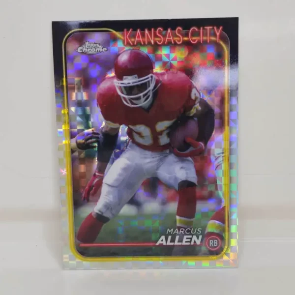 Topps Chrome Football 2024 | #94 Marcus Allen - Kansas City Chiefs | X-Fractor