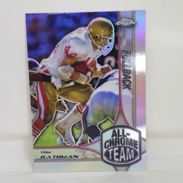 Topps Chrome Football 2024 | #ACT-2 Tom Rathman - San Francisco 49ers | Refractor All-Chrome Team