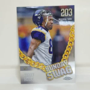 Topps Chrome Football 2024 | #SS-21 Torry Holt - St. Louis Rams | Sunday Swag