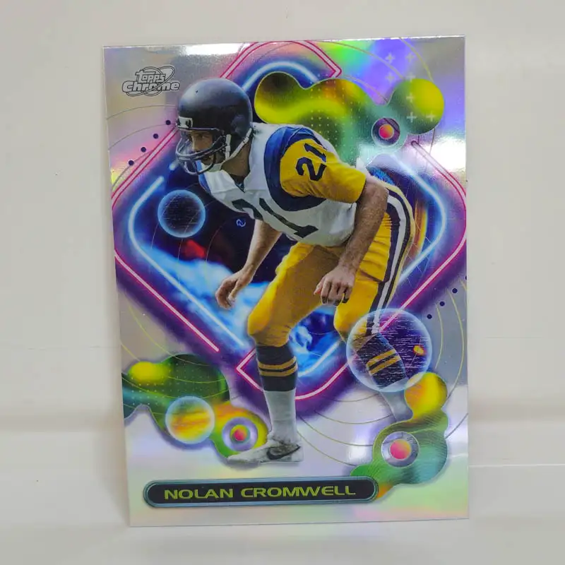 Topps Composite Football 2023 | #275 Nolan Cromwell - Los Angeles Chargers | Cosmic Chrome Refractor