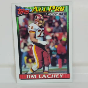 Topps Football 1991 | #194 Jim Lachey - Washington Redskins | Topps All Pro