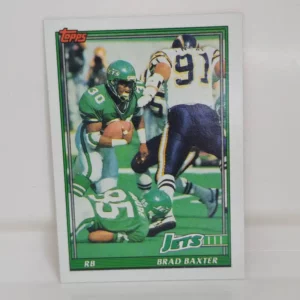 Topps Football 1991 | #474 Brad Baxter - New York Jets