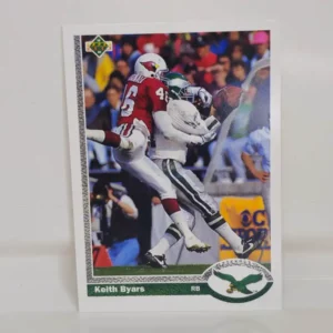 Upper Deck Football 1991 | #282 Keith Byars - Philadelphia Eagles