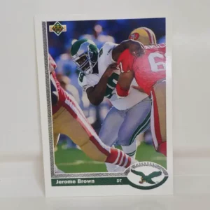 Upper Deck Football 1991 | #317 Jerome Brown - Philadelphia Eagles