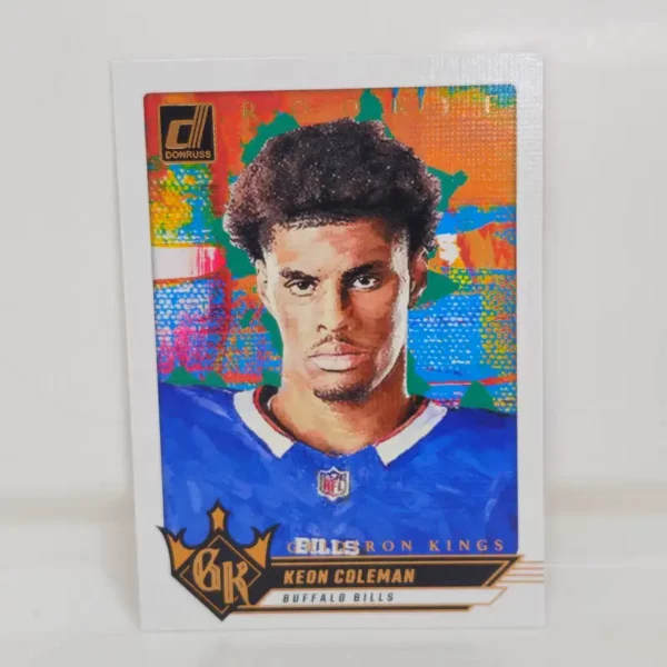 Panini Donruss Football 2024 | #13 Keon Coleman - Buffalo Bills | Gridiron Kings Rookie Card