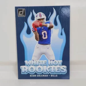 Panini Donruss Football 2024 | #16 Keon Coleman - Buffalo Bills | White Hot Rookies