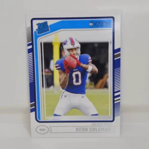 Panini Donruss Football 2024 | #358 Keon Coleman - Buffalo Bills | Rated Rookie