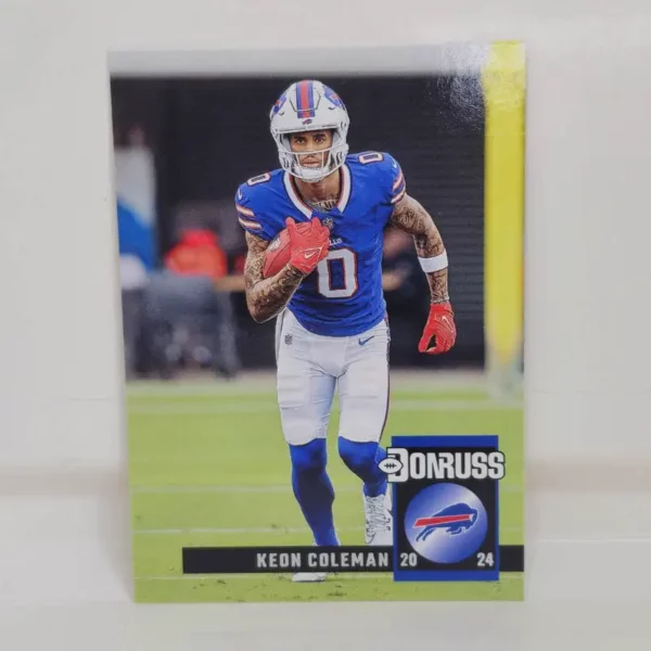 Panini Donruss Football 2024 | #38 Keon Coleman - Buffalo Bills | Donruss Retro 1994 Rookie Card
