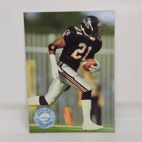 Pro Set Platinum Football 1991 | #141 Deion Sanders - Atlanta Falcons