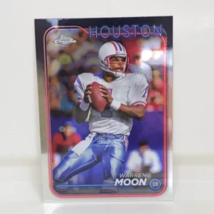 Topps Chrome Football 2024 | #187 Warren Moon - Houston Texans
