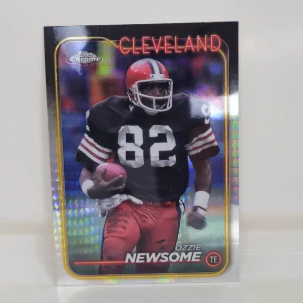 Topps Chrome Football 2024 | #31 Ozzie Newsome - Cleveland Browns | Refractor