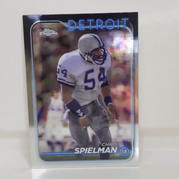 Topps Chrome Football 2024 | #68 Chris Spielman - Detroit Lions