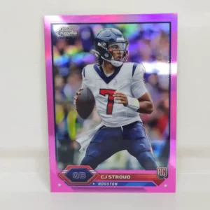 Topps Composite Football 2023 | #2 C.J. Stroud - Houston Texans | Pink Refractor Rookie Card