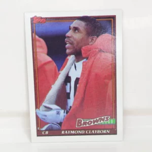 Topps Football 1991 | #593 Raymond Clayborn - Cleveland Browns