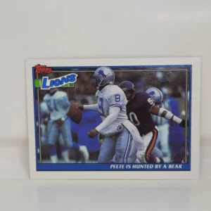 Topps Football 1991 | #635 Detroit Lions