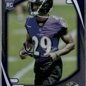 Panini Absolute Football 2021 | #145 Shaun Wade - Baltimore Ravens | Emerald Rookie Card