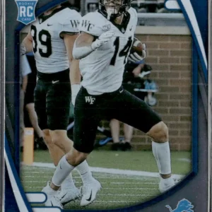 Panini Absolute Football 2021 | #196 Sage Surratt - Detroit Lions | Rookie Card
