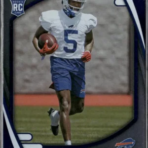 Panini Absolute Football 2021 | #200 Marquez Stevenson - Buffalo Bills | Emerald Rookie Card