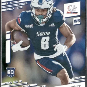Panini Chronicles Draft Picks Football 2022 | #19 Jalen Tolbert - South Alabama Jaguars | Prestige Rookie Card