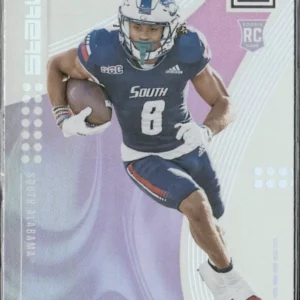 Panini Chronicles Draft Picks Football 2022 | #20 Jalen Tolbert - South Alabama Jaguars | Status Rookie Card