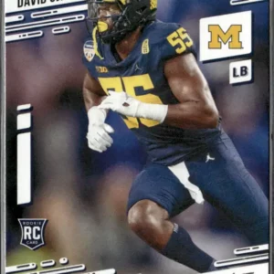 Panini Chronicles Draft Picks Football 2022 | #22 David Ojabo - Michigan Wolverines | Prestige Rookie Card