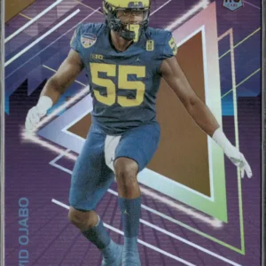 Panini Chronicles Draft Picks Football 2022 | #24 David Ojabo - Michigan Wolverines | Bronze Recon Rookie Card