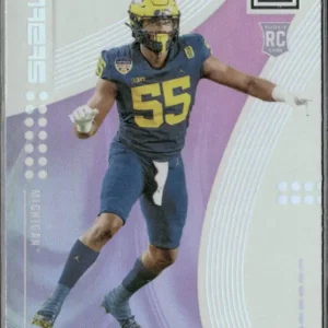 Panini Chronicles Draft Picks Football 2022 | #25 David Ojabo - Michigan Wolverines | Status Rookie Card