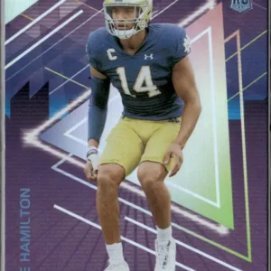 Panini Chronicles Draft Picks Football 2022 | #4 Kyle Hamilton - Notre-Dame Fighting Irish | Recon Rookie Card