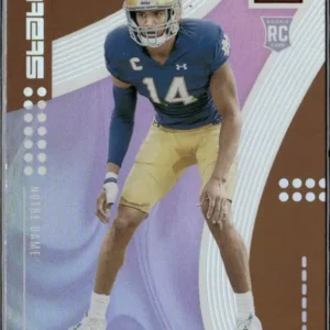 Panini Chronicles Draft Picks Football 2022 | #4 Kyle Hamilton - Notre-Dame Fighting Irish | Status Bronze Rookie Card