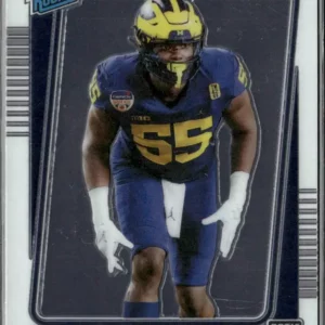 Panini Chronicles Draft Picks Football 2022 | #6 David Ojabo - Michigan Wolverines | Donruss Optic Rated Rookie