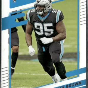 Panini Donruss Football 2021 | #43 Derrick Brown - Carolina Panthers