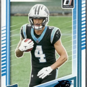 Panini Donruss Football 2025 | #314 Tetairoa McMillan - Carolina Panthers | Rated Rookie