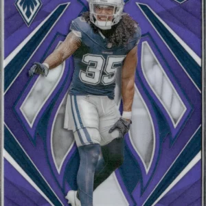 Panini Phoenix Football 2024 | #223 Marist Liufau - Dallas Cowboys | Purple Rookie Card