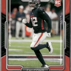 Panini Playbook Football 2021 | #185 Adetokunbo Ogundeji - Atlanta Falcons | Rookie Card