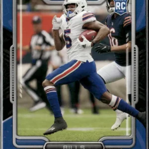 Panini Playbook Football 2021 | #190 Marquez Stevenson - Buffalo Bills | Purple Rookie Card