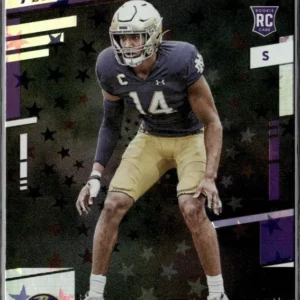 Panini Prestige Football 2022 | #325 Kyle Hamilton - Baltimore Ravens | Xtra Points Astral Rookie Card