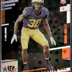 Panini Prestige Football 2022 | #342 Daxton Hill - Cincinnati Bengals | Xtra Points Astral Rookie Card