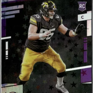 Panini Prestige Football 2022 | #366 Tyler Linderbaum - Baltimore Ravens | Xtra Points Astral Rookie Card
