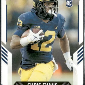 Panini Score Football 2021 | #380 Chris Evans - Michigan Wolverines | Rookie Card