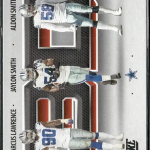 Panini Score Football 2021 | #3D11 DeMarcus Lawrence - Jaylon Smith - Aldon Smith - Dallas Cowboys | 3D