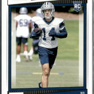 Panini Score Football 2022 | #396 Ty Fryfogle - Dallas Cowboys | Rookie Card