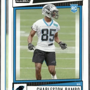 Panini Score Football 2022 | #398 Charleston Rambo - Carolina Panthers | Rookie Card
